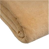 Corail plaid en polyester beige 130x160