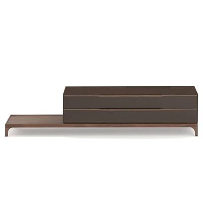 Lottacar meuble TV marron shiitaké