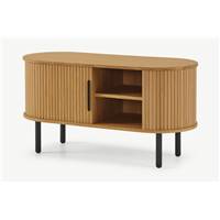 Tambo meuble TV compact chêne et noir