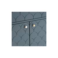 Luxore buffet bar compact bleu de prusse
