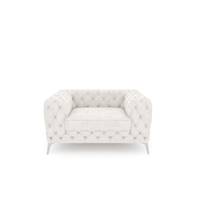 Bali fauteuil en velours sable