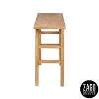 Brum console en bois d'orme naturel H130