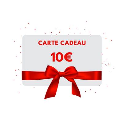 CARTE CADEAU DE 10€