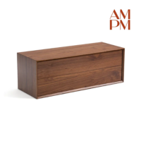 Ativichar caisson 2 tiroirs en noyer L110