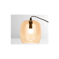 Meliss lampe de table verre doré rose