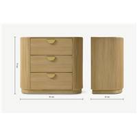Azrou commode compacte naturel