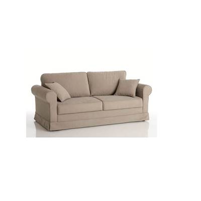 Takayu canapé convertible en coton taupe