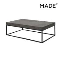 Odom table basse bton et noir