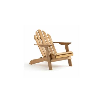 Adirondack fauteuil extérieur naturel