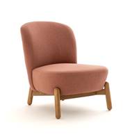 Horace fauteuil rembourré bois de rose