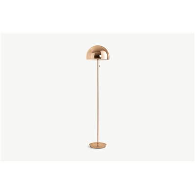 Collet lampadaire standard, doré rose