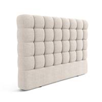 Rediame tête de lit 180cm tissu texturé beige