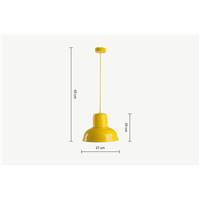 Jackson suspension jaune brillant