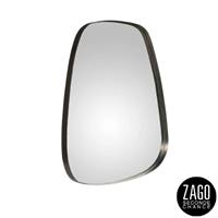 Marla miroir style industriel finition étain 75cm