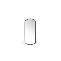 Zamora miroir en verre et métal noir 120x50