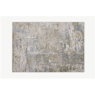 Epicoco tapis viscose vert et bleu foncé