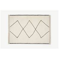 Fifie tapis blanc cassé 160x230
