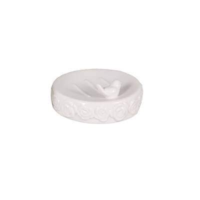 Porte-savon Roses/oiseau
