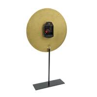Horloge pendule à poser couleur gold antic Ø31cm H:54cm