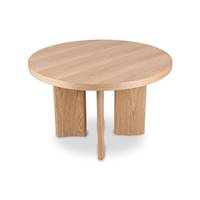 Giulia table à manger ronde en bois naturel