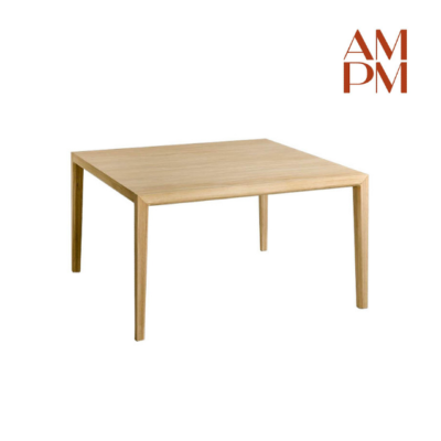 Zinou table à manger carré chêne