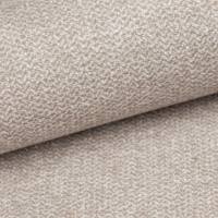 Bulane canapé panoramique gauche en tissu texturé beige