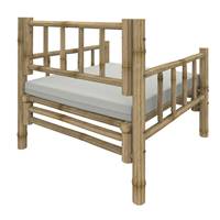 Taman fauteuil de jardin en bambou naturel