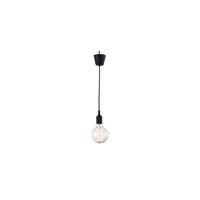 Lola lampe plastique noire