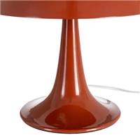 Panthe lampe de table champignon en métal terracotta H27.5cm