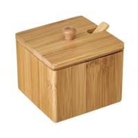 Imbala sucrier/salière en bambou