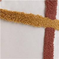 Ashkana coussin en polycoton 5 lignes 45x45cm