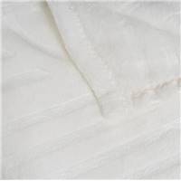 Zoa plaid en flanelle relief naturel 130x160