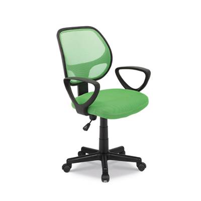 Hippa chaise de bureau classique verte réglable à roulettes
