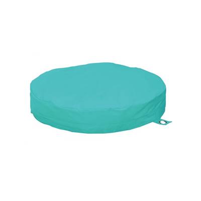 Moon housse de coussin de jardin azur