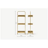 Rurick caddy de rangement en laiton