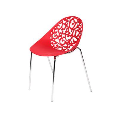 Chaise design Pixhome Rouge