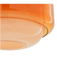Aljabal abat-jour verre rose et orange