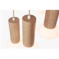 Viso suspension bois naturel