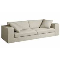 Simona canapé 5 places stonewashed naturel