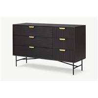 Haines commode noir et laiton