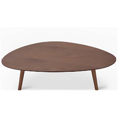 Kraft table basse bois de noyer
