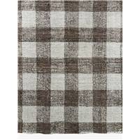 Kalina tapis tissé à la main marron et beige 200x300