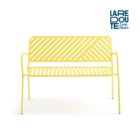 Blozingo Banc d'extérieur en métal