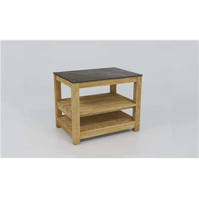 Baï module pour Grill cuisine extérieur en teck