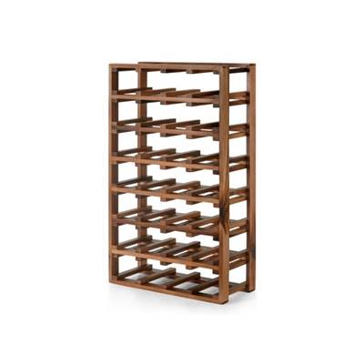 Clover porte-bouteilles bois d'acacia naturel