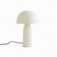 Shimo lampe de table en métal blanc