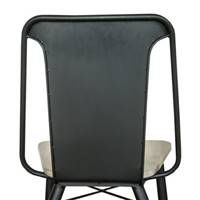 Kiko, Chaise métal et assise bois