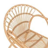 Paola fauteuil en rotin naturel