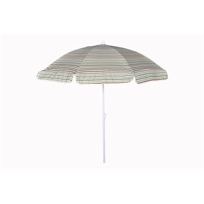 Dralon parasol en toile verte rayé ø170