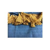 Riad plaid bleu 180x235